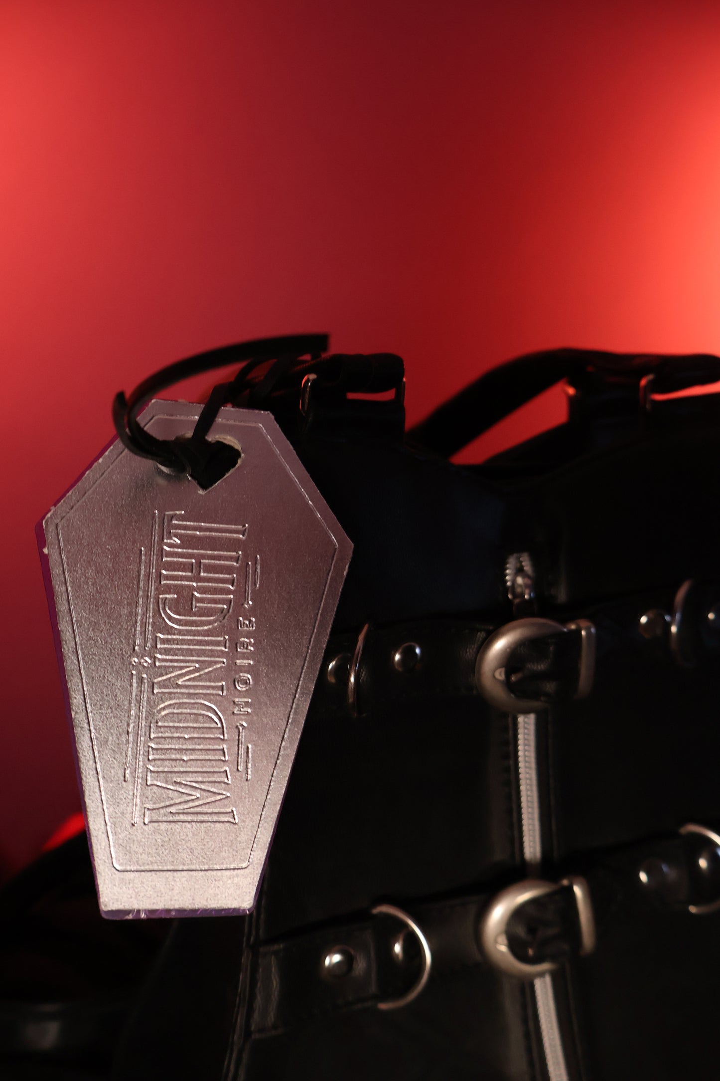 Infernal Sigil | Bolsa de Mano Tipo Corset con Hebillas