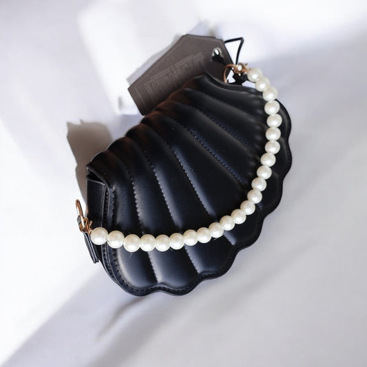 Ethereal Pearl | Bolso de Mano Elegante con Cadena de Perlas