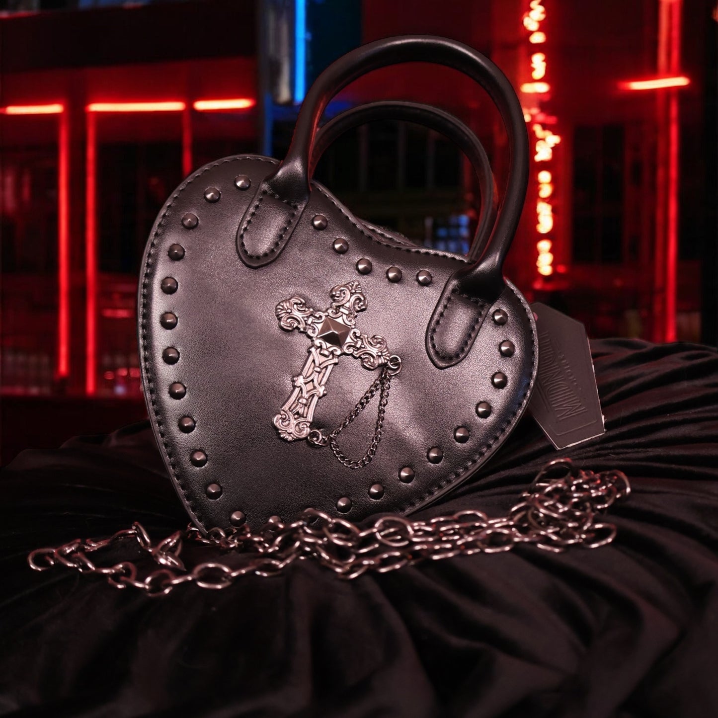 Sanctum Cross | Bolso de Mano Gótico con Diseño de Cruz