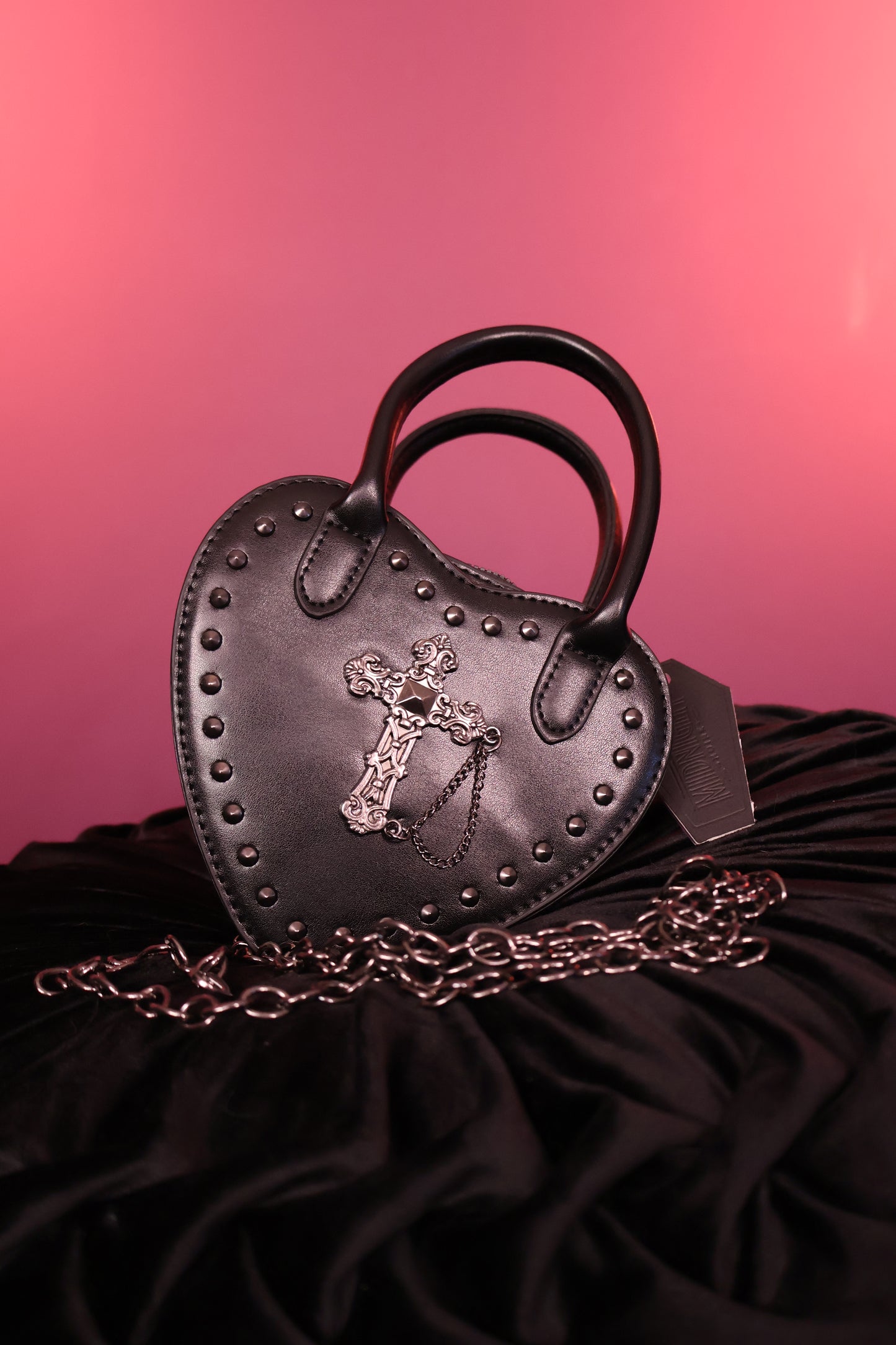 Sanctum Cross | Bolso de Mano Gótico con Diseño de Cruz